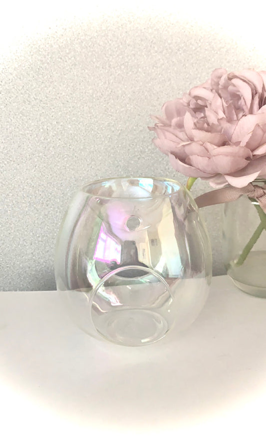 Bubble wax/oil warmer