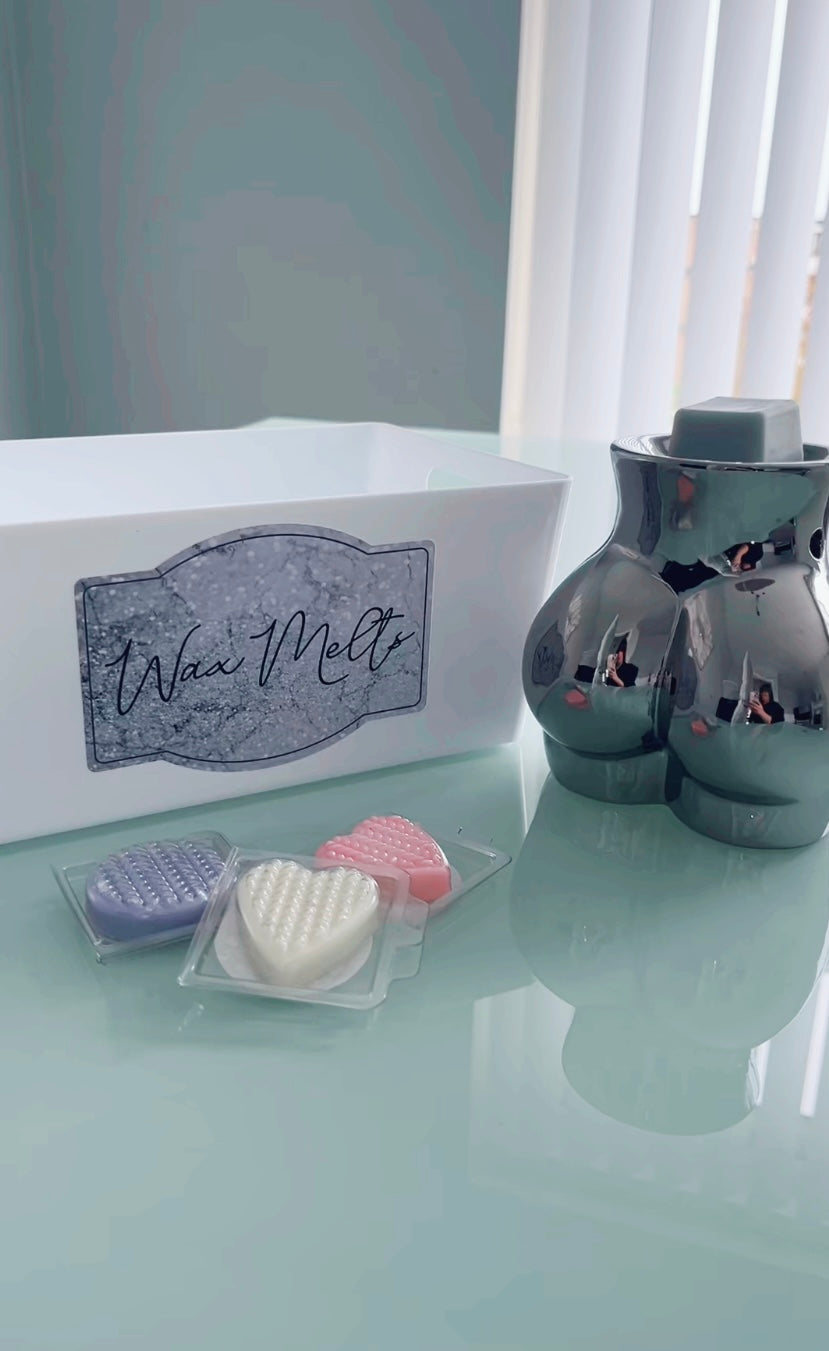 Wax melt storage tub